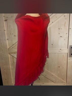 Carolyn Taylor‎ Vivid Red Knit Pullover